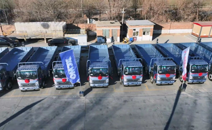 尊龙凯时·【中国区】人生就是搏!轻卡新能源运输车批量交付山东客户